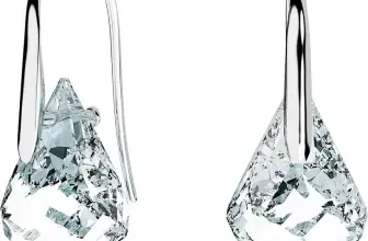 Swarovski Lunar Drop-Ohrhänger Blau Rhodiniert für 43,90 € inkl. Prime-Versand