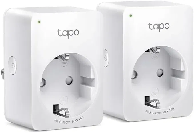 2-Pack – TP-Link Tapo Smart WLAN Steckdose Tapo P110 (mit Energieverbrauchskontrolle)