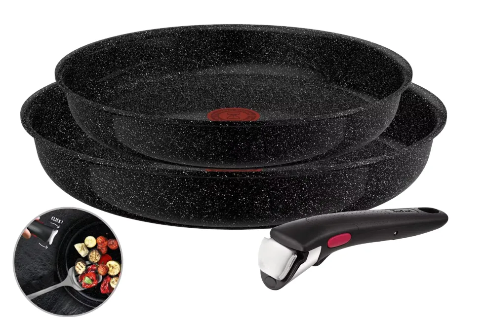 Schnäppchen, Deals und Rabattcodes des Tages - Tefal Ingenio Intens Ceram Pfannen Set 3-teilig