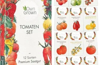 Tomaten Samen Set 12 Sorten für Garten und Balkon