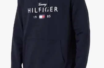 Tommy Hilfiger Herren Hoodie Mw0mw41427 Kapuzenpullover navyblau