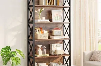 Schnäppchen, Deals und Rabattcodes des Tages - Tribesigns 6-stufiges Bücherregal