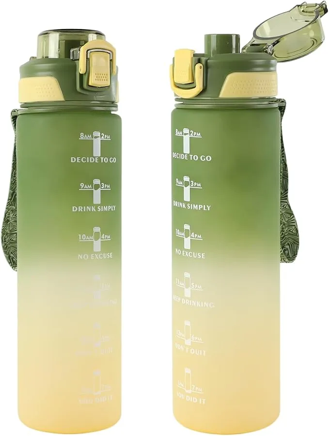 Sport Trinkflasche Sport BPA-Frei (1l Auslaufsicher)