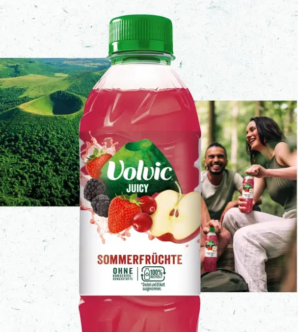 Volvic Juicy Sommerfrüchte (6x500ml  – Mit Mehrfruchtsaft aus Fruchtsaft­konzentraten) ab 5,64 € inkl. Prime-Versand zzgl. Pfand (statt 7,14 €)