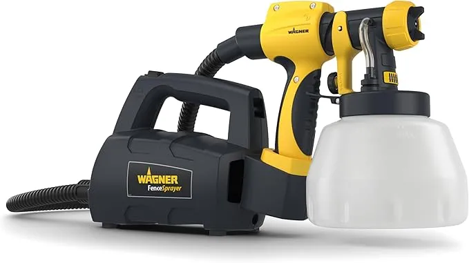 Schnäppchen, Deals und Rabattcodes des Tages - Wagner Holzschutz Sprühsystem für Zäune, Gartenschuppen, Terrassen oder Gartenmöbel