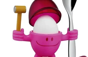 WMF Eierbecher Mc Egg mit Löffel pink für 7,78 € inkl. Prime-Versand