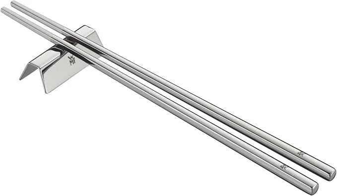 WMF Nuova Chopstick Essstäbchen mit Besteckbänkchen 6-teilig für 14,19 € inkl. Prime-Versand