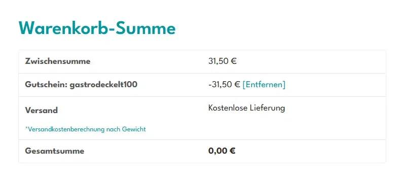 Schnäppchen, Deals Und Rabattcodes Des Tages - Warenkorb Im Webshop