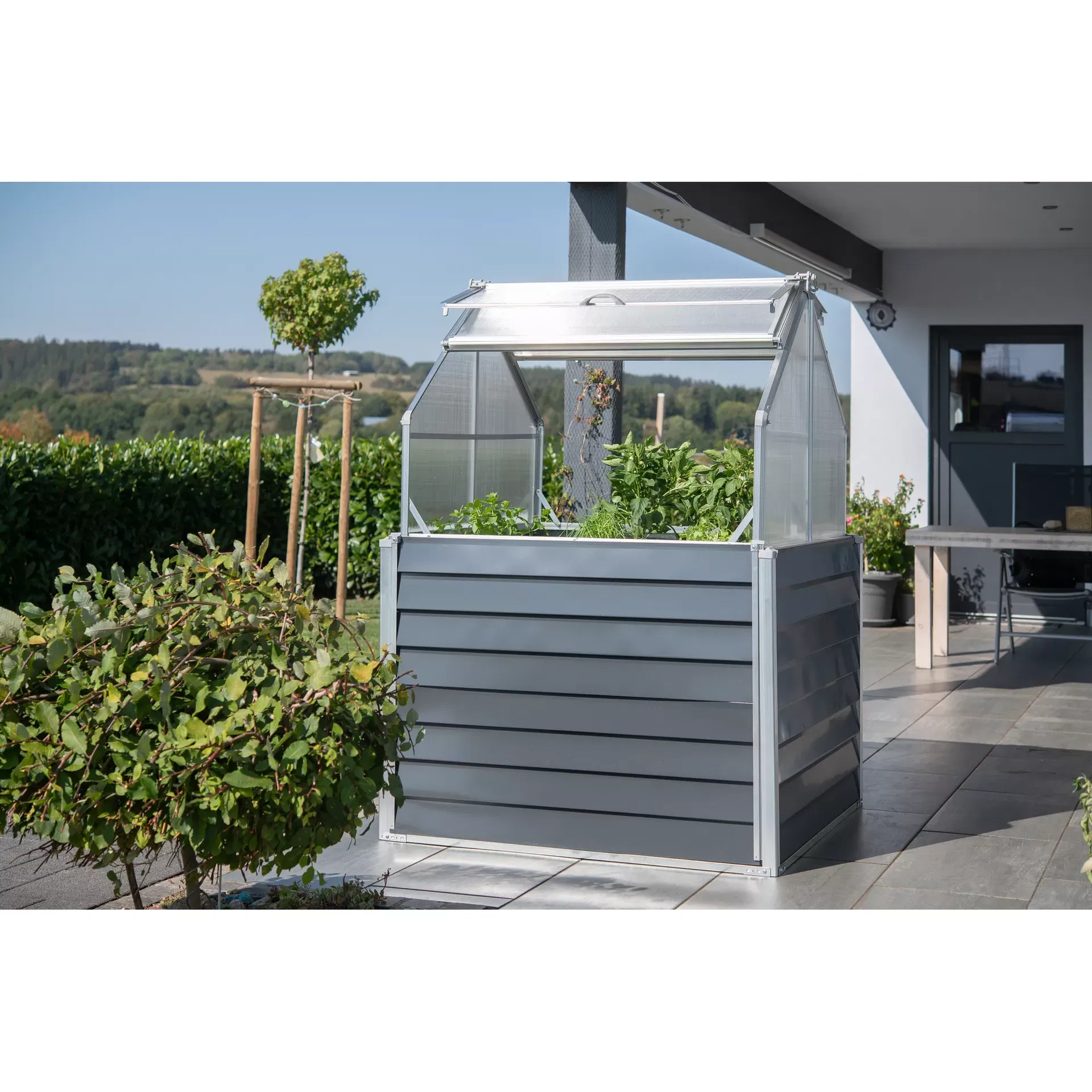 Westmann Hochbeet Store & Grow Metall anthrazit (120 X 120 X 169 cm) ab 157,49 € inkl. Versand