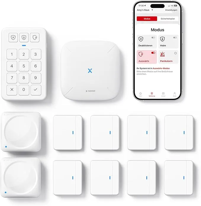 X-Sense Smart Home Sicherheitssystem AS12 für 119,99 € inkl. Versand (statt 155,99 €)
