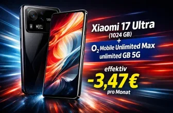 Xiaomi 17 Ultra (1024 GB) + o2 Mobile Unlimited Max unlimited GB 5G