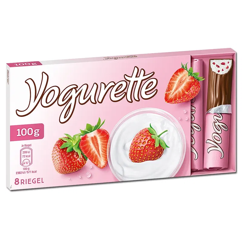 3x Yogurette Erdbeere Schokolade 8 Stück (100g) ab 3,38 € inkl. Versand (Joybuy Plus)