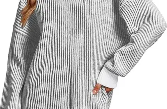 ZEAGOO Damen Strickpullover Oversize Rundhals (5 Farben, Gr. S bis XXL) für 8,99 € inkl. Prime-Versand (statt 14,99 €)