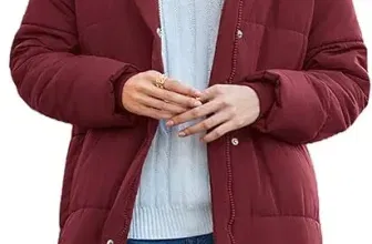 ZEAGOO Damen Wintermantel lang (8 Farben, Gr. S bis XXL)