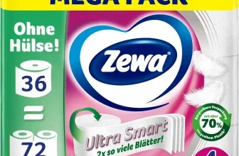 Verpackung Zewa Ultra Smart Toilettenpapier 36 Rollen