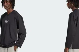 Schnäppchen, Deals und Rabattcodes des Tages - adidas Originals Adicolor Mesh Longsleeve Schwarz