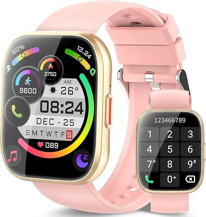 aycy Smartwatch Damen Herren Fitnessuhr (4 versch. Farben)