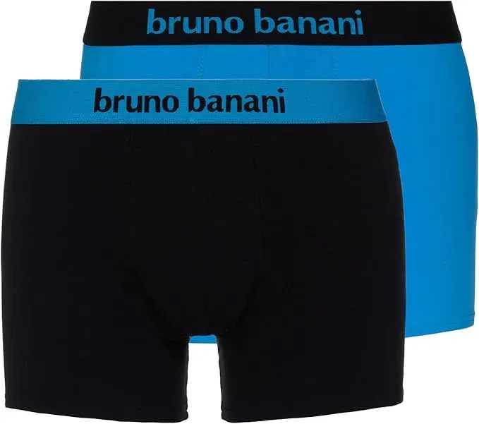 2er Pack bruno banani – Flowing Herren Retro Shorts (Gr. M bis XXL)