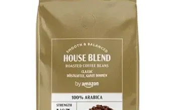 by Amazon House Blend Kaffeebohnen (1kg Mittelgeröstet Rainforest Alliance Zertifiziert) ab 9,62 € inkl. Prime-Versand (statt 14,94 €)