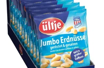 Schnäppchen, Deals und Rabattcodes des Tages - Ueltje Jumbo Erdnüsse geröstet gesalzen