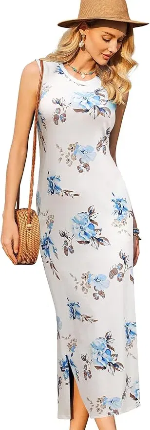 zeagoo Damen Maxikleid (9 Farben, Gr. S bis XXL)