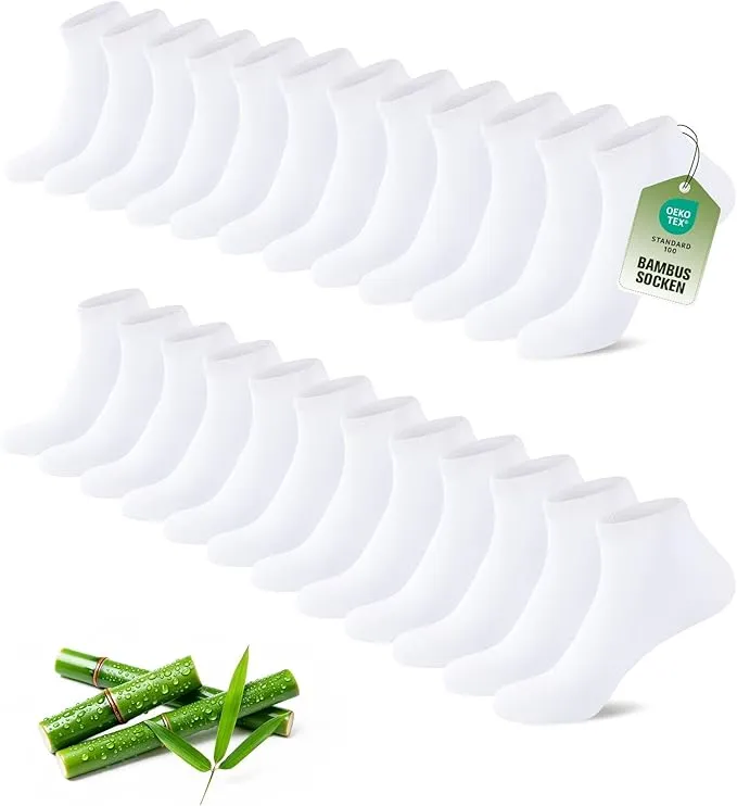 Schnäppchen, Deals und Rabattcodes des Tages: Paar Sneaker Socken aus Bambus für Herren und Damen