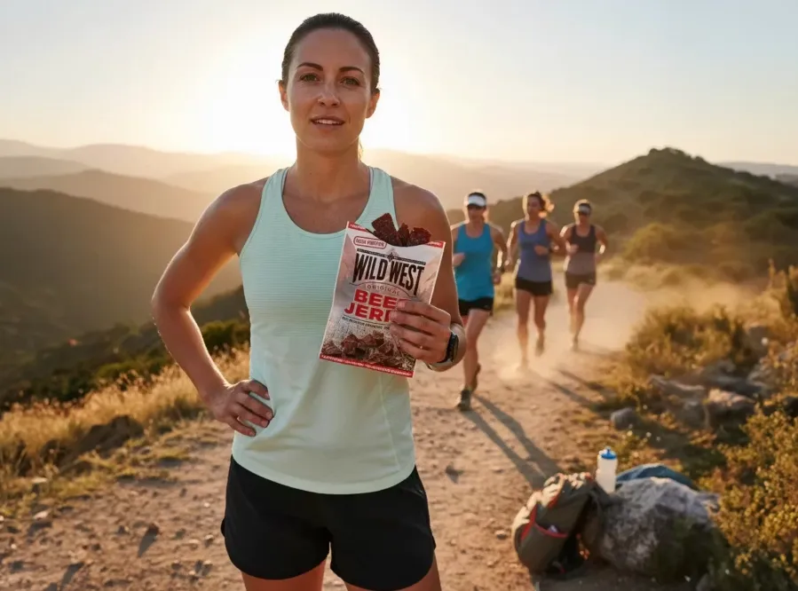 Wild West Beef Jerky Original (16 x  60 G)