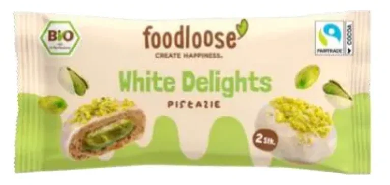 Rückruf foodloose White Delight Pistazie: Fremdkörper möglich – diese Charge ist betroffen