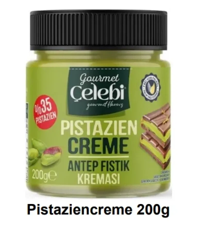 Produktrückruf: Salmonellen-Gefahr bei Gourmet Celebi Pistaziencreme (200g)