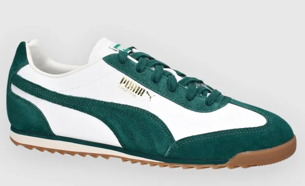 Puma Arizona Retro 402353 white/dark myrtle + Füllartikel (z.B. Mütze