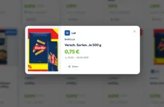 Barilla Nudeln 500g Lidl Angebot