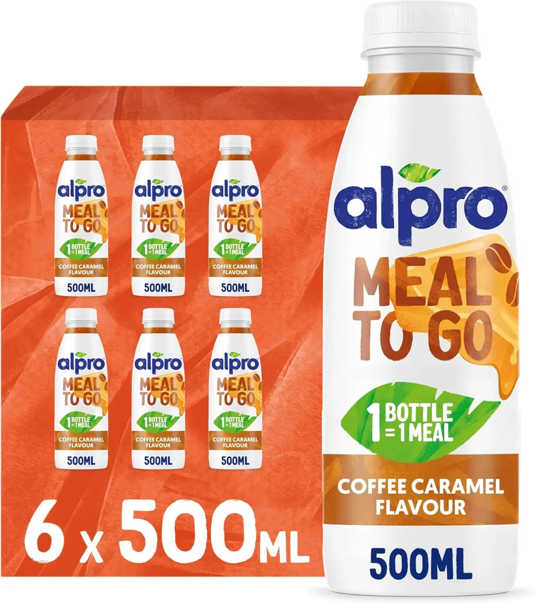 Alpro Meal to Go Kaffee Karamell 6er Pack (6x500ml)