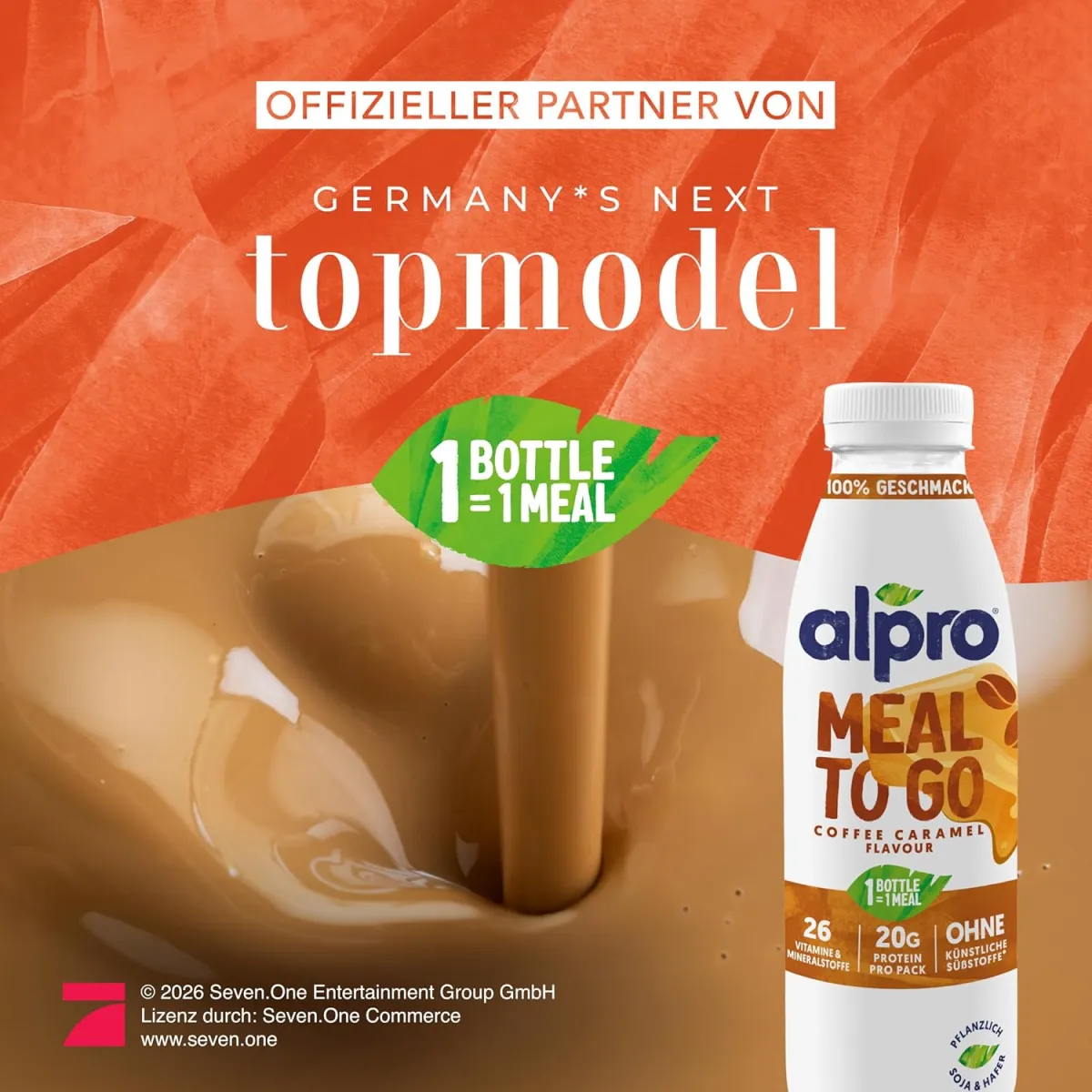 Schnäppchen, Deals und Rabattcodes des Tages - Alpro Meal-to-Go Kaffee Karamell Topmodell