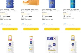 Nivea Deal bei Amazon: 20% Rabatt
