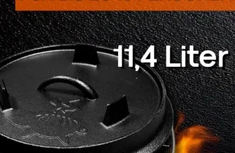 Dutch Oven 12QT - Gusseiserner Feuertopf