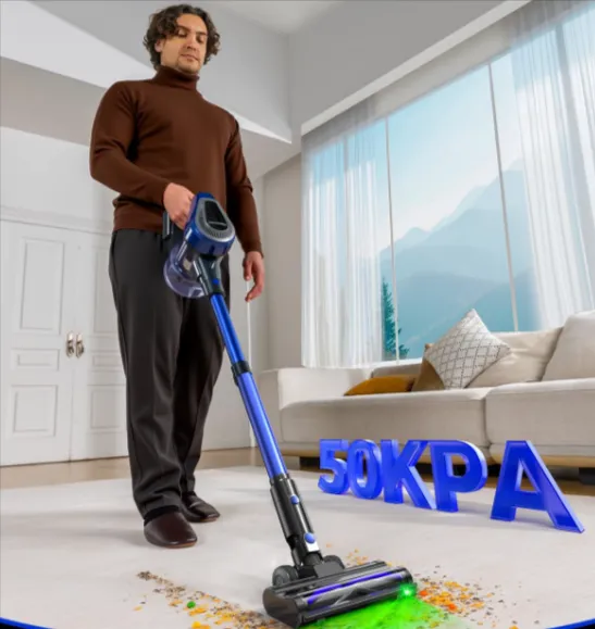 50Mins Akku Staubsauger 50KPA (550W)