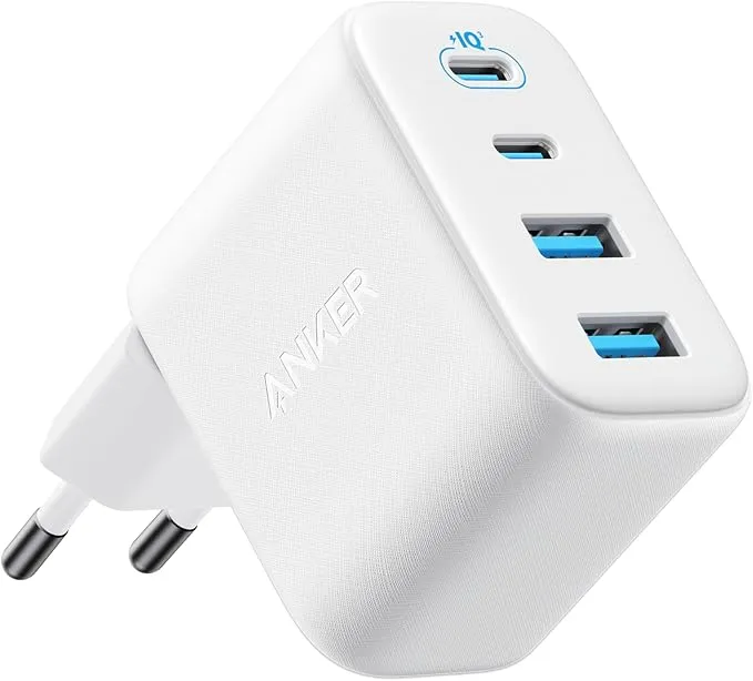 Anker Zolo 50W USB C Ladegerät 4-Port Netzteil mit 2 USB-C und 2 USB-A (2 Farben)
