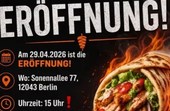Gratis Shawarma Berlin Yalla Shawarma Eröffnung