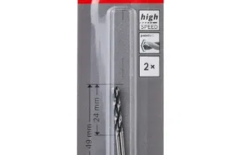 Bosch Professional 2 Stück HSS Spiralbohrer PointTeQ