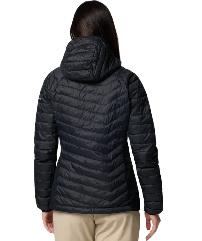 COLUMBIA DAMEN STEPPJACKE POWDER PASS II HYBRID HO