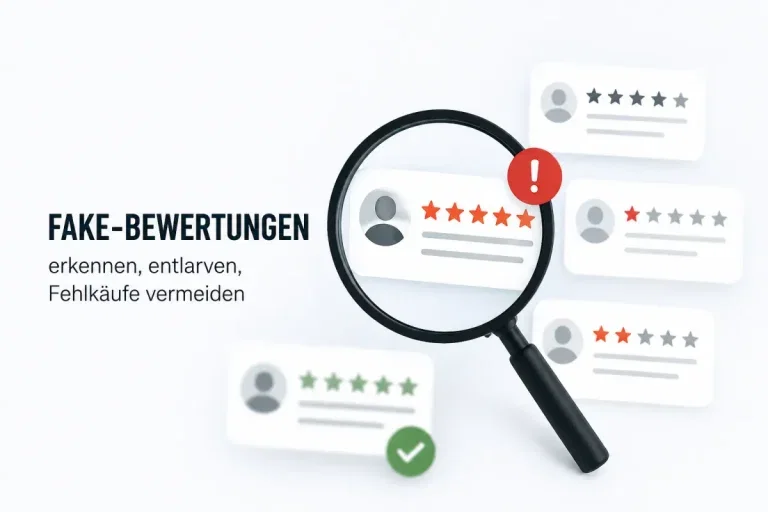 Fake-Bewertungen erkennen: So entlarvt ihr gekaufte Rezensionen auf Amazon und Co.