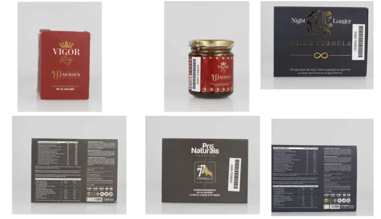 Rückruf bei Amazon: Sildenafil in „natürlichen“ Nahrungsergänzungsmitteln von Vigor King, Pro Naturals & Night Longer
