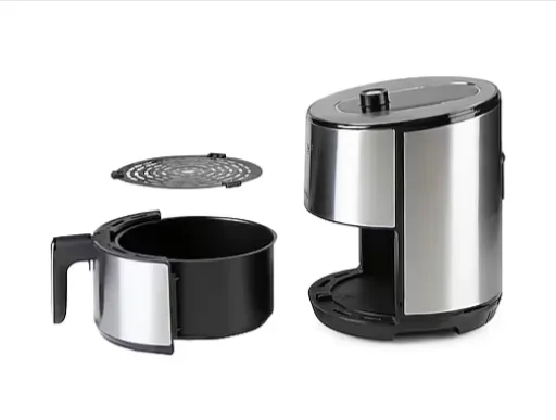 Domo DO530FR Heissluft Fritteuse 4 L Edelstahl 1500 W LCD Anzeige 10 E Filial Gutschein online kaufen bei Netto 21 04 2026 21 05