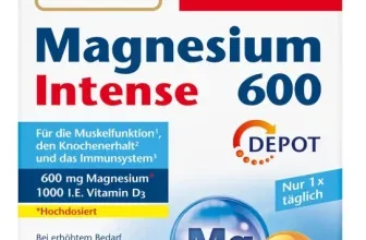 Doppelherz Magnesium 600 Intense DEPOT - Nahrungsergänzungsmittel