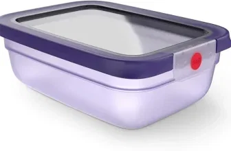 EMSA oneClick Frischhaltedose N1210900, 1.2l, Frischhaltedose mit Klicksystem