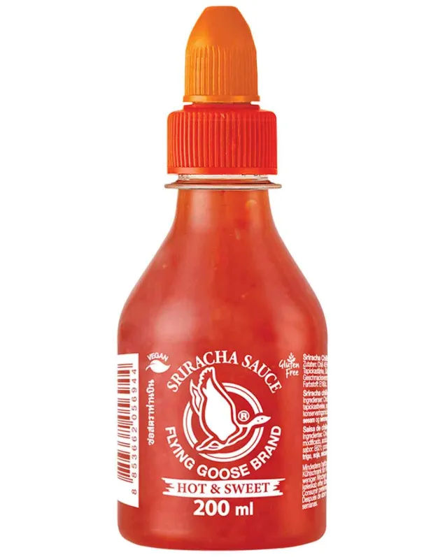 FLYING GOOSE Sriracha Chilisauce scharf Schnäppchen, Deals und Rabattcodes des Tages - Flying Goose Sriracha Chilisauce scharf