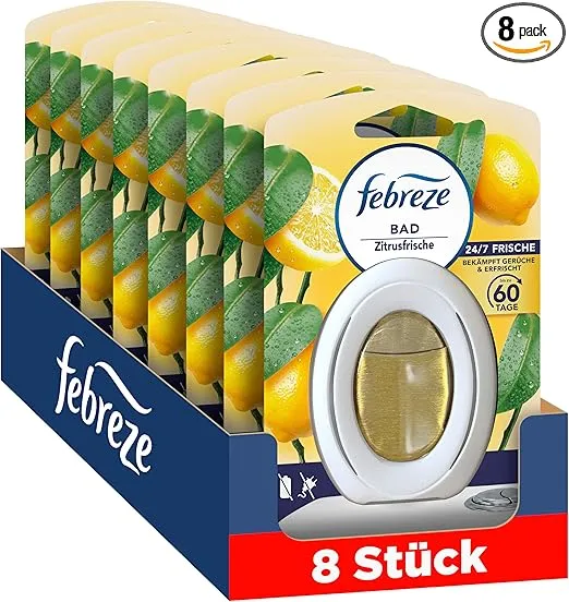 Febreze Zitrusfrische Bad Lufterfrischer (8er Pack)