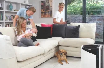 Fellowes AeraMax DX95 Luftreiniger in Weiß/Schwarz für saubere Luft