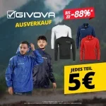 GIVOVA Ausverkauf Sportbekleidung