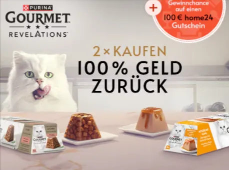 GOURMET REVELATIONS gratis testen – Cashback-Aktion für Katzenfutter